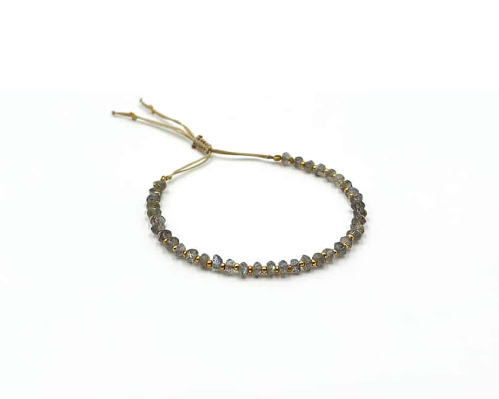 Bracelet perles de Labradorite